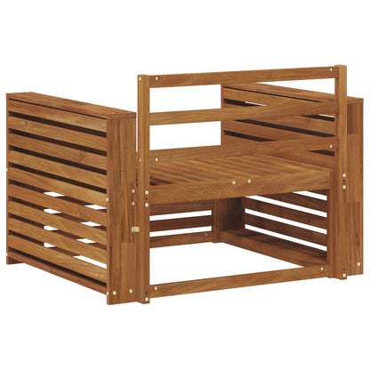 vidaXL 2 Piece Outdoor Sofa Natural