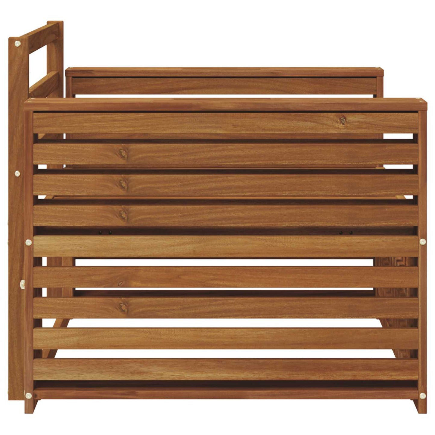 vidaXL 2 Piece Outdoor Sofa Natural