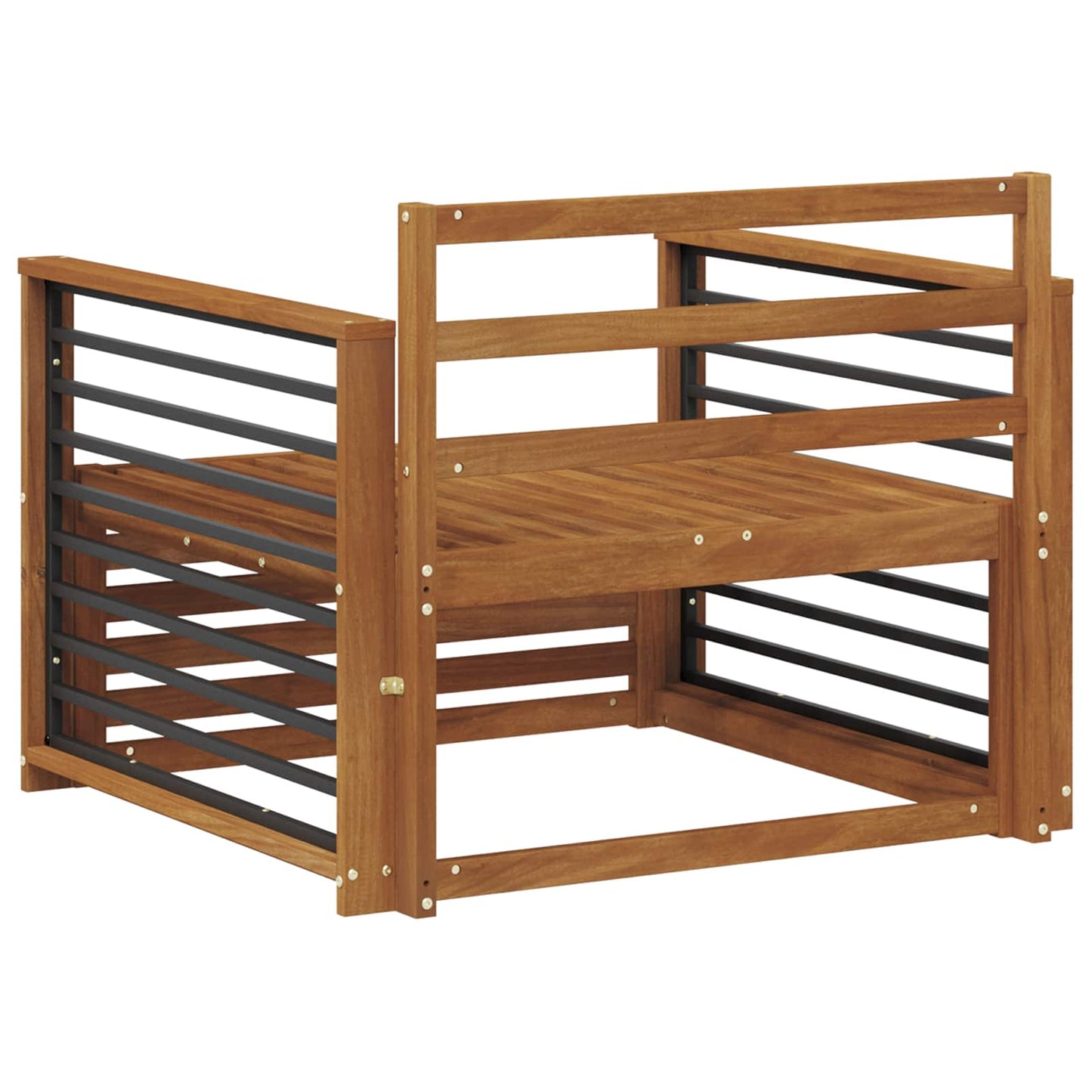 vidaXL 2 Piece Outdoor Sofa Natural