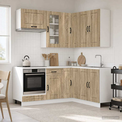 vidaXL Kitchen Unit KALMAR 8 pcs Sonoma Oak Engineered Wood