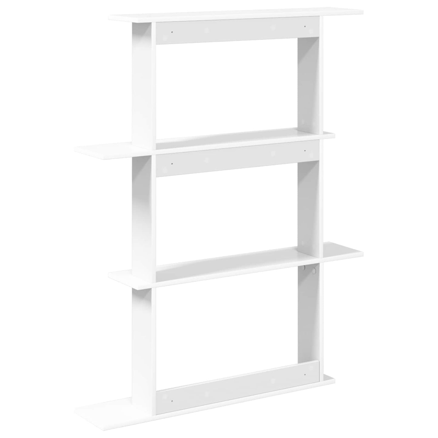 vidaXL Wall Shelving Unit White 100 x 20 x 126 cm Engineered Wood