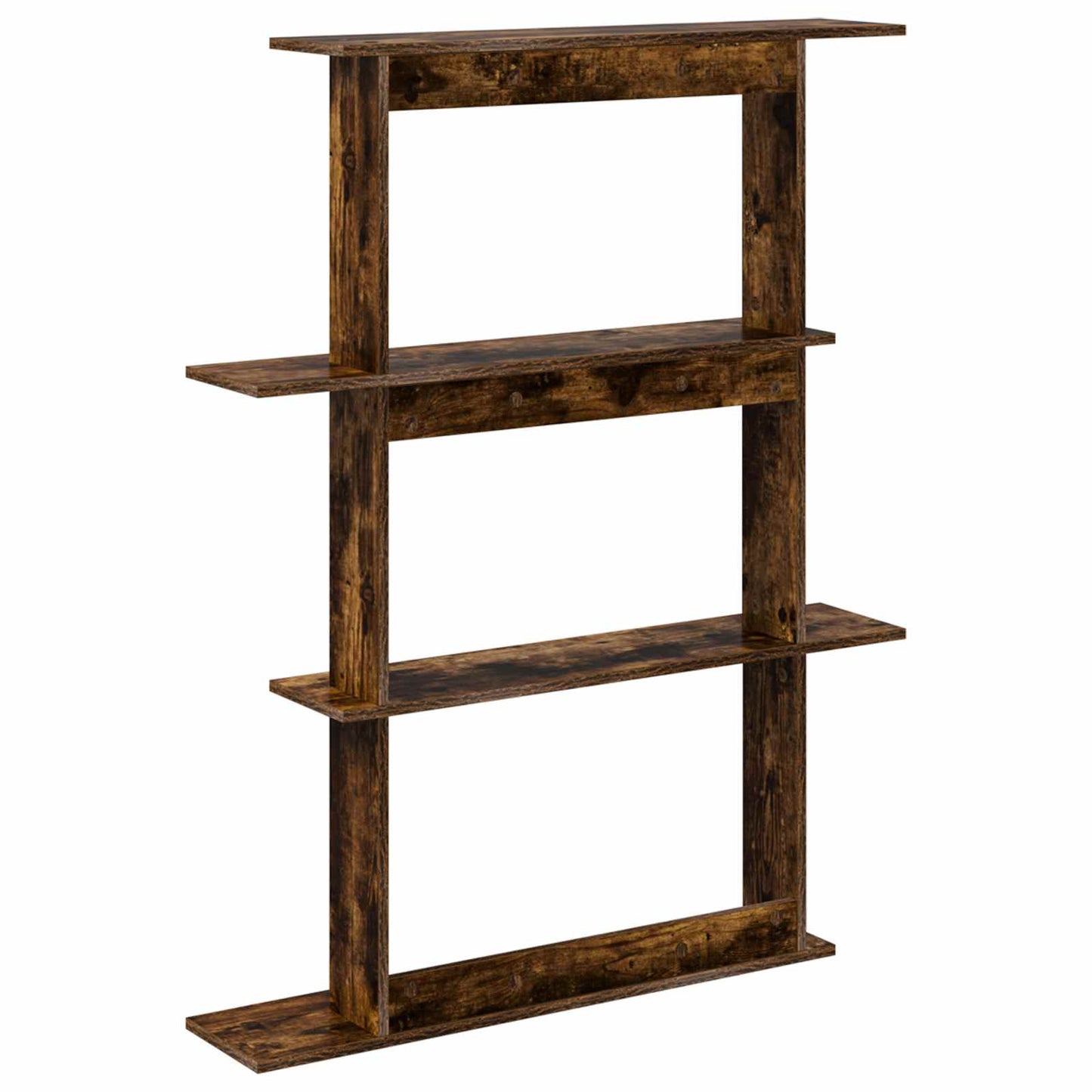 vidaXL Wall Shelving Unit Brown 100 x 20 x 126 cm Engineered Wood