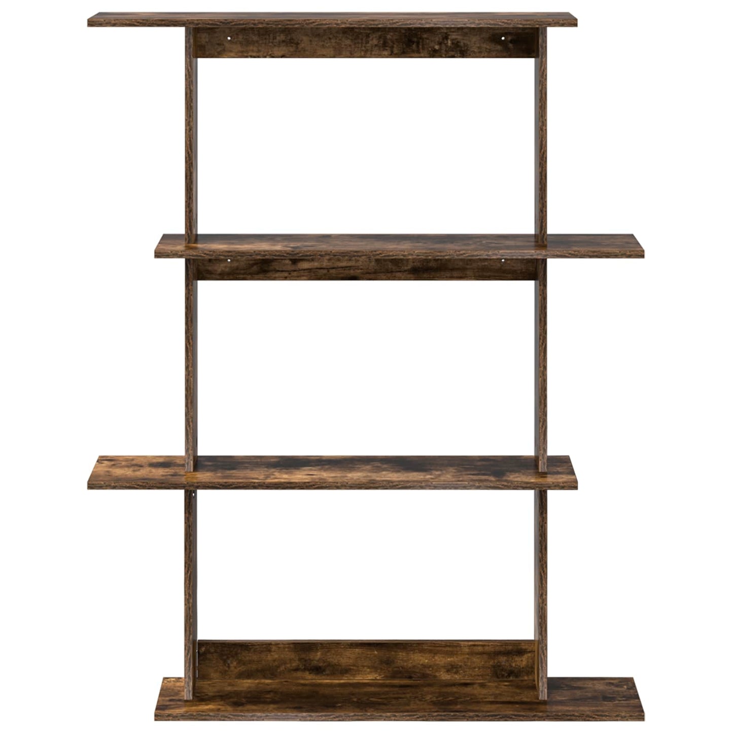 vidaXL Wall Shelving Unit Brown 100 x 20 x 126 cm Engineered Wood