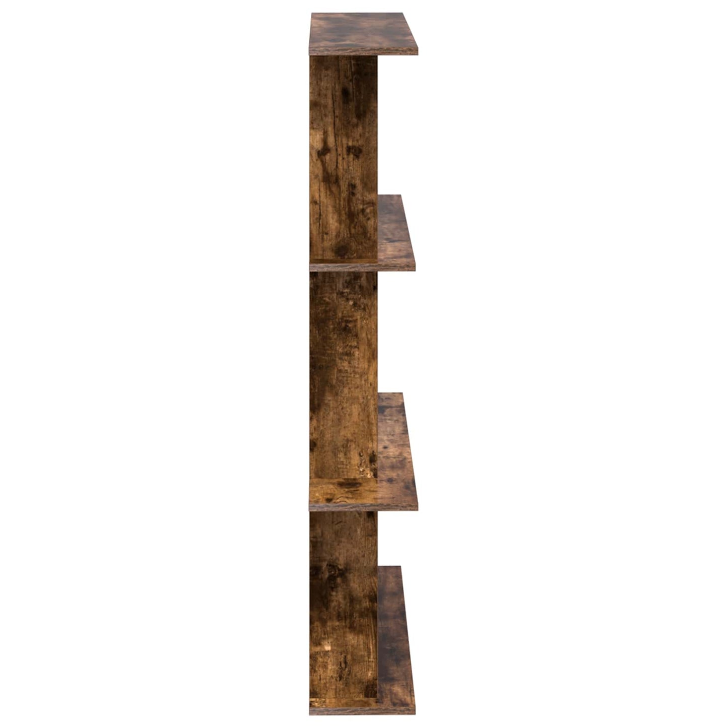 vidaXL Wall Shelving Unit Brown 100 x 20 x 126 cm Engineered Wood