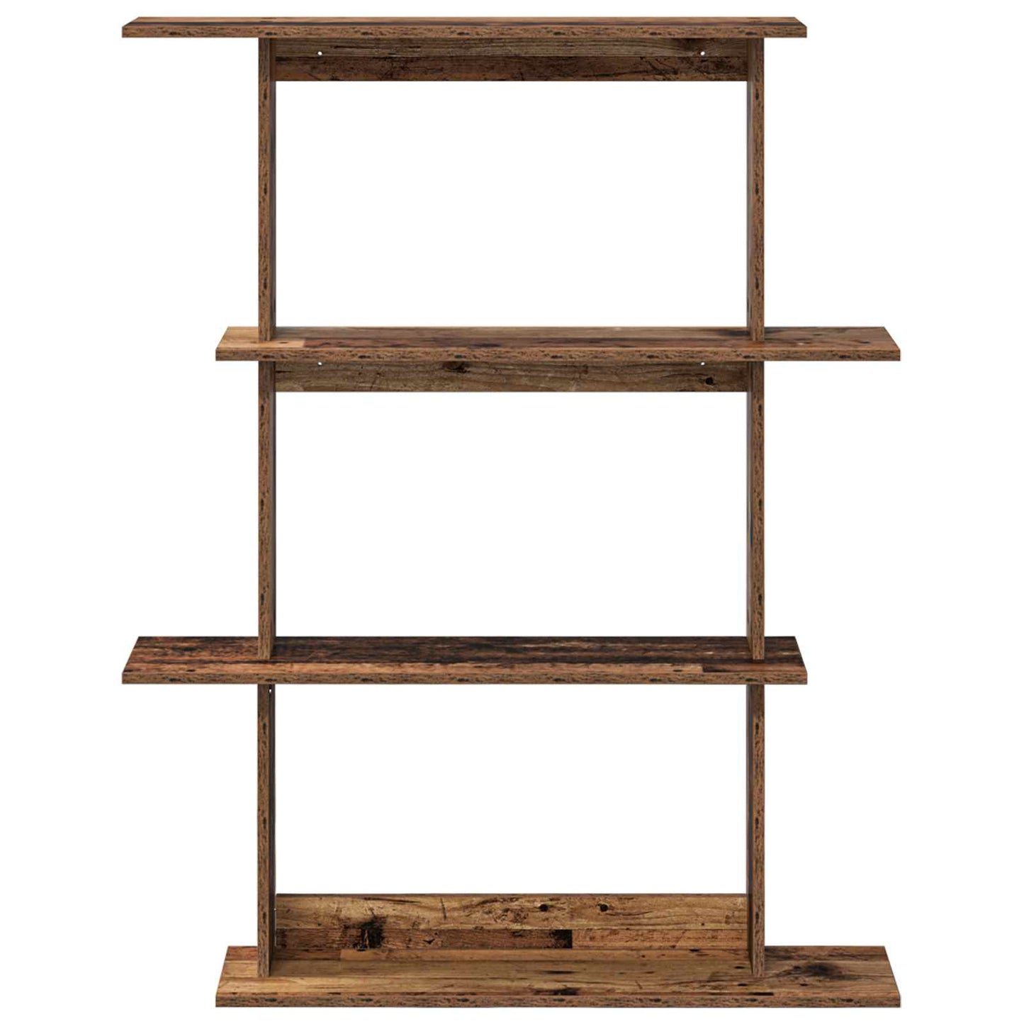 vidaXL Wall Shelving Unit Brown 100 x 20 x 126 cm Engineered Wood