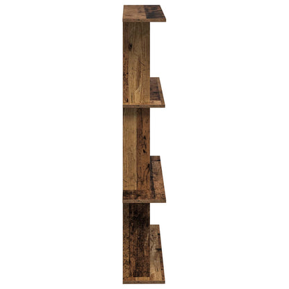 vidaXL Wall Shelving Unit Brown 100 x 20 x 126 cm Engineered Wood