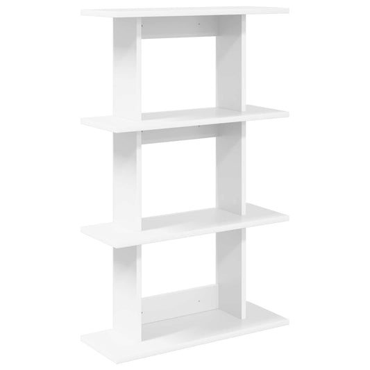 vidaXL Wall Shelf Wall-Mounted White 56 x 20 x 90 cm Engineered Wood