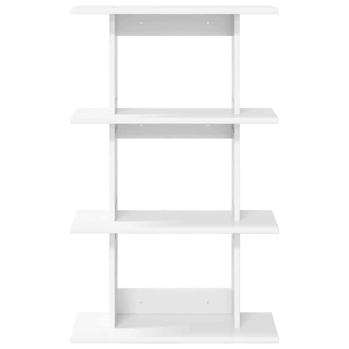 vidaXL Wall Shelf Wall-Mounted White 56 x 20 x 90 cm Engineered Wood