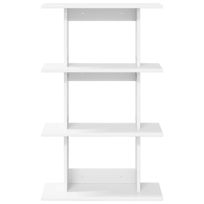 vidaXL Wall Shelf Wall-Mounted White 56 x 20 x 90 cm Engineered Wood