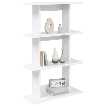 vidaXL Wall Shelf Wall-Mounted White 56 x 20 x 90 cm Engineered Wood