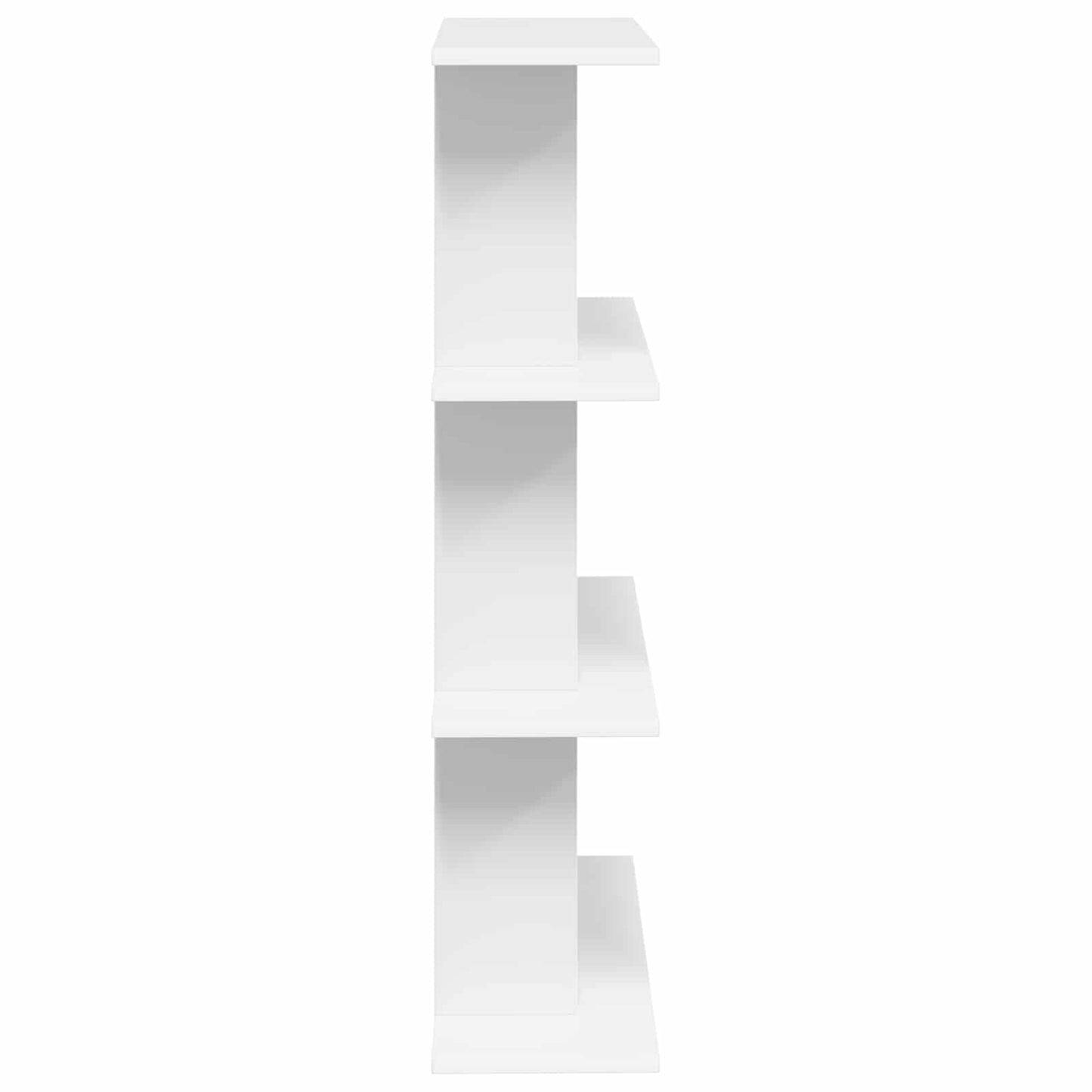 vidaXL Wall Shelf Wall-Mounted White 56 x 20 x 90 cm Engineered Wood