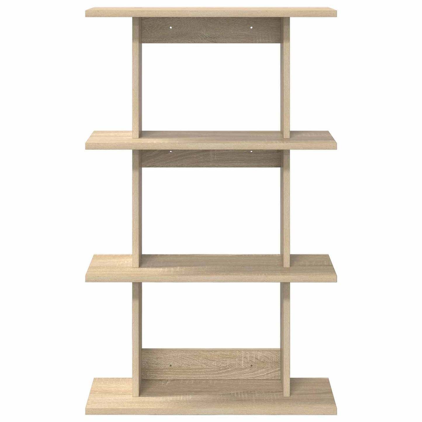 vidaXL Wall Shelf Wall-Mounted Brown 56 x 20 x 90 cm Engineered Wood