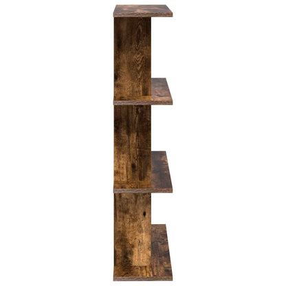 vidaXL Wall Shelf Wall-Mounted Brown 56 x 20 x 90 cm Engineered Wood