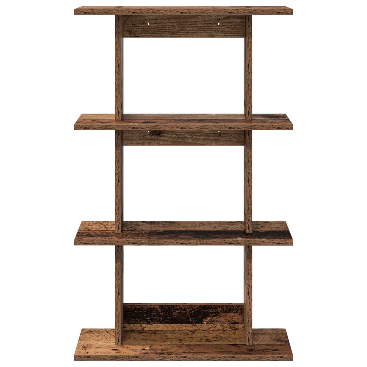 vidaXL Wall Shelf Wall-Mounted Brown 56 x 20 x 90 cm Engineered Wood