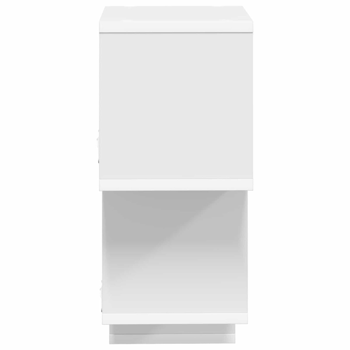 vidaXL Floating Shelf Wall-Mounted White 87 x 20 x 55 cm