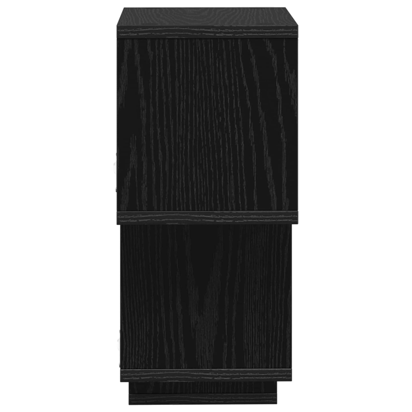 vidaXL Floating Shelf Wall-Mounted Black 87 x 20 x 55 cm