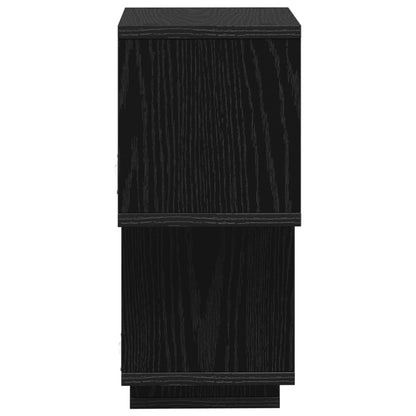 vidaXL Floating Shelf Wall-Mounted Black 87 x 20 x 55 cm