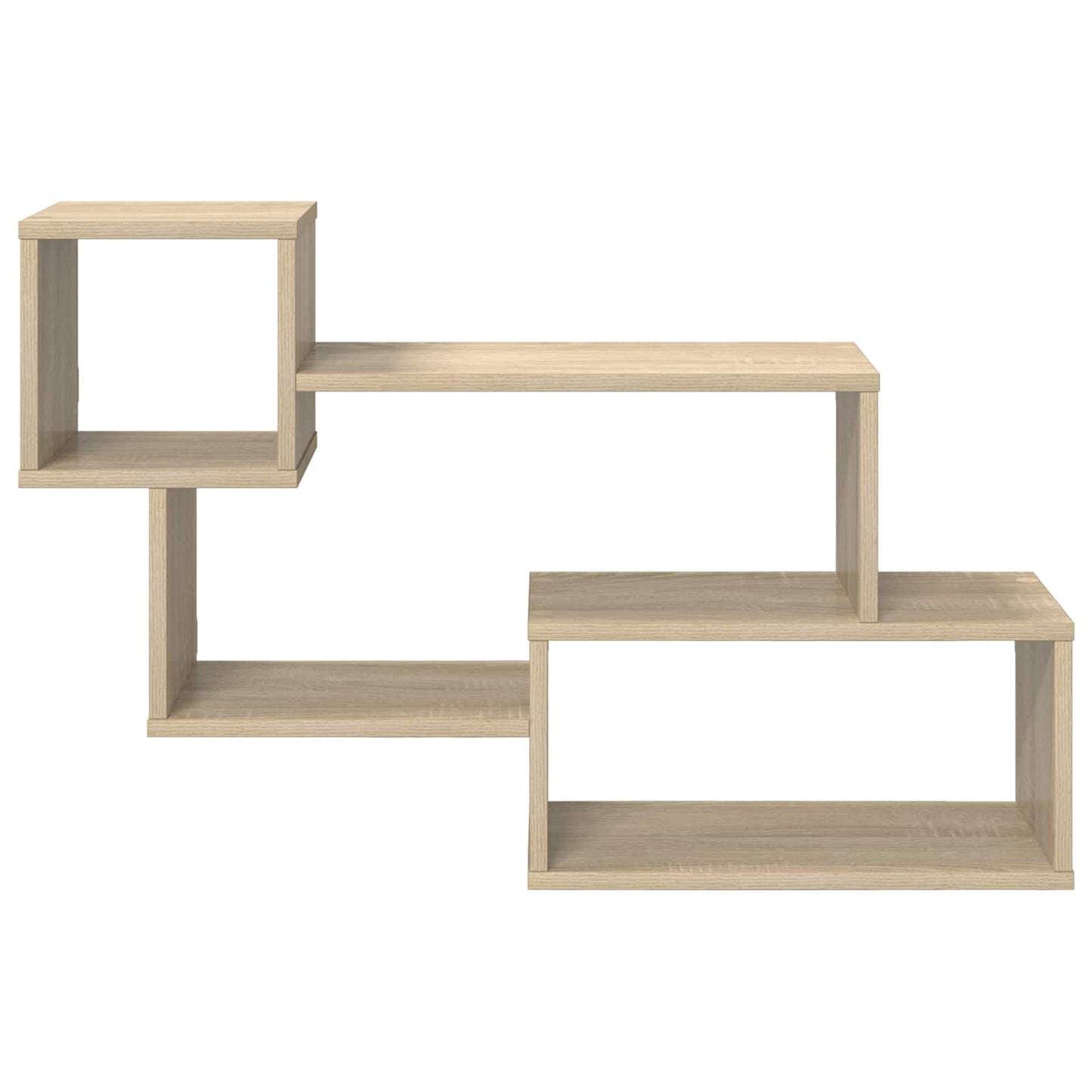 vidaXL Floating Shelf Wall-Mounted Brown 87 x 20 x 55 cm