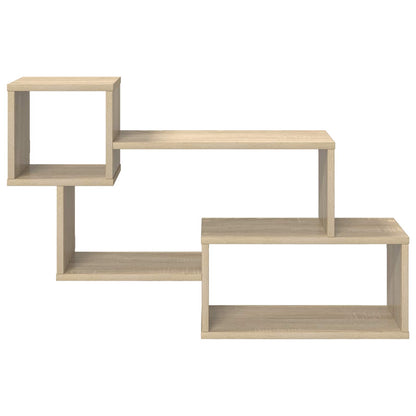 vidaXL Floating Shelf Wall-Mounted Brown 87 x 20 x 55 cm
