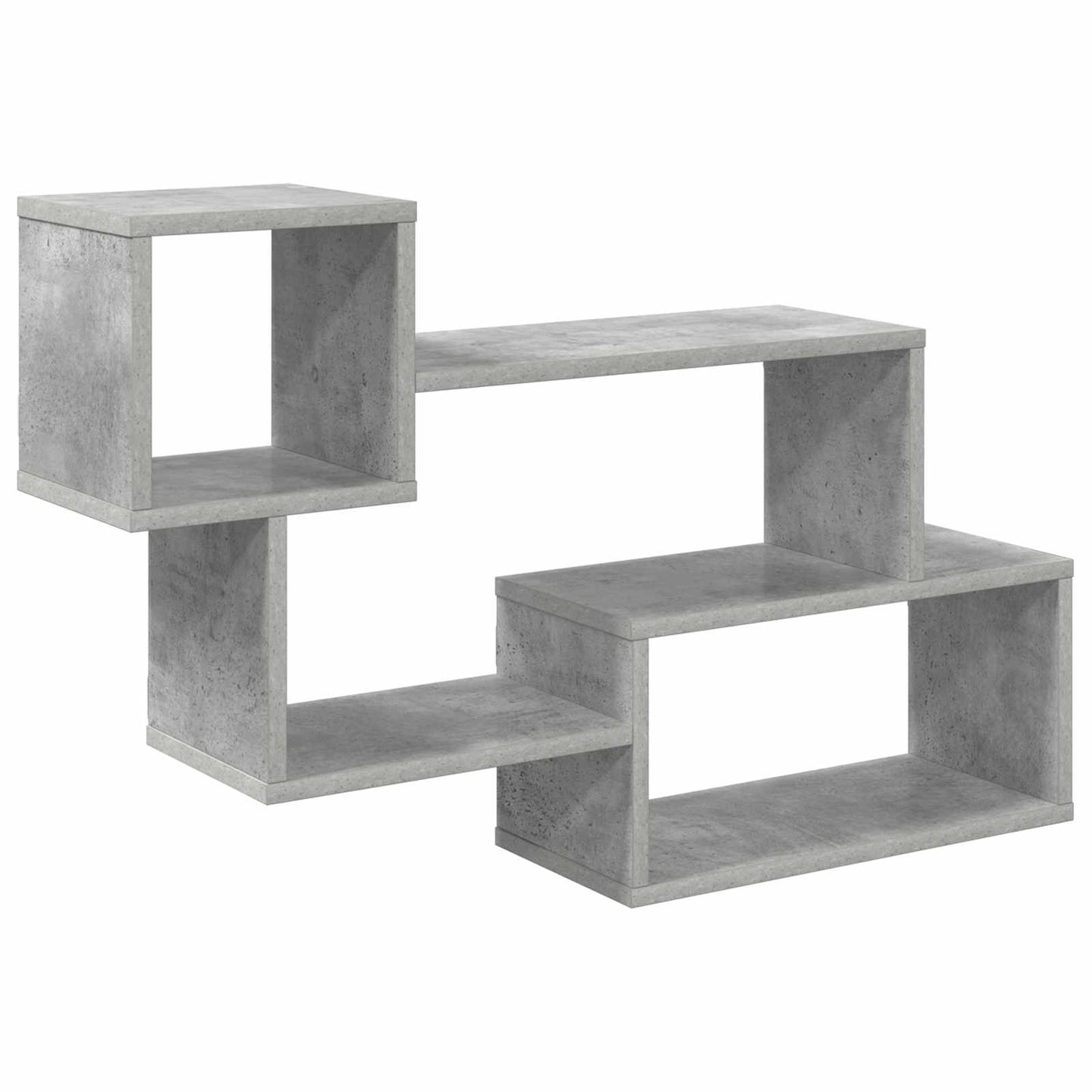 vidaXL Floating Shelf Wall-Mounted Grey 87 x 20 x 55 cm