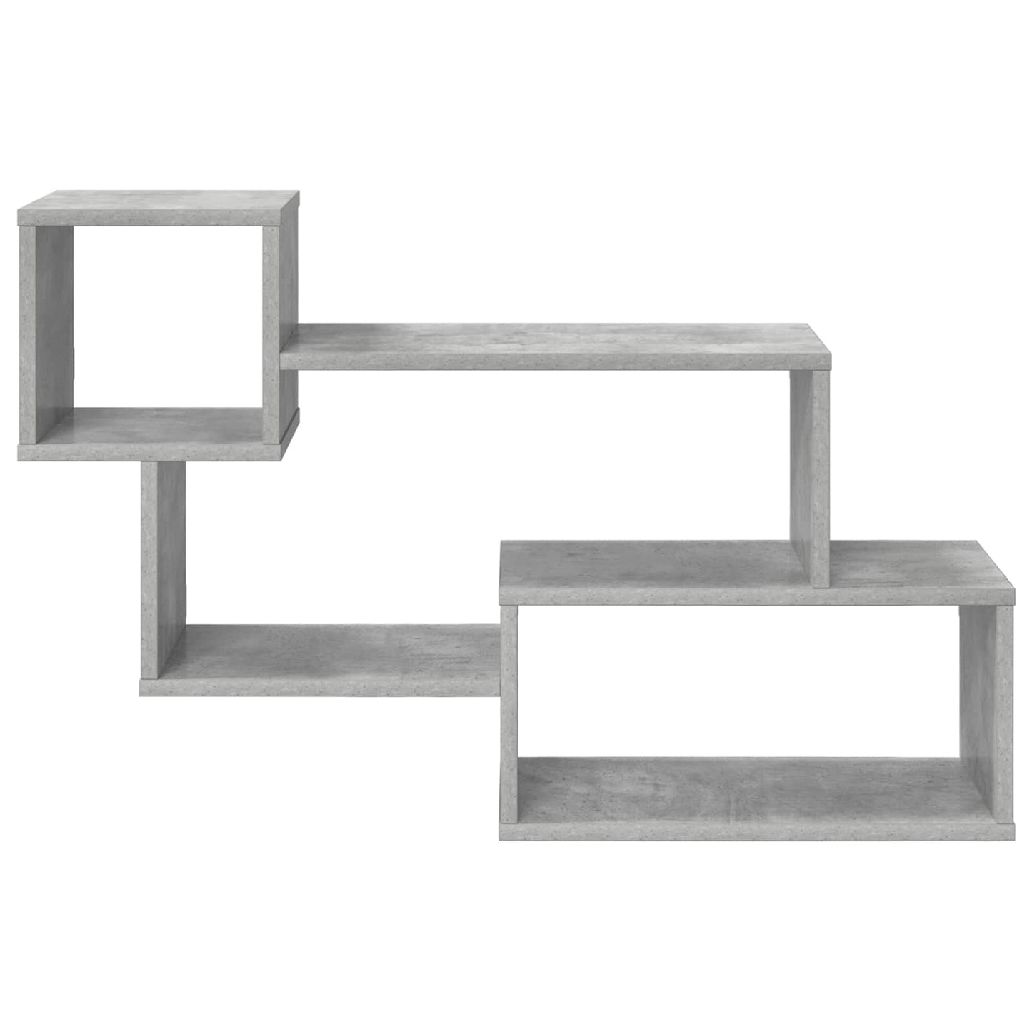 vidaXL Floating Shelf Wall-Mounted Grey 87 x 20 x 55 cm