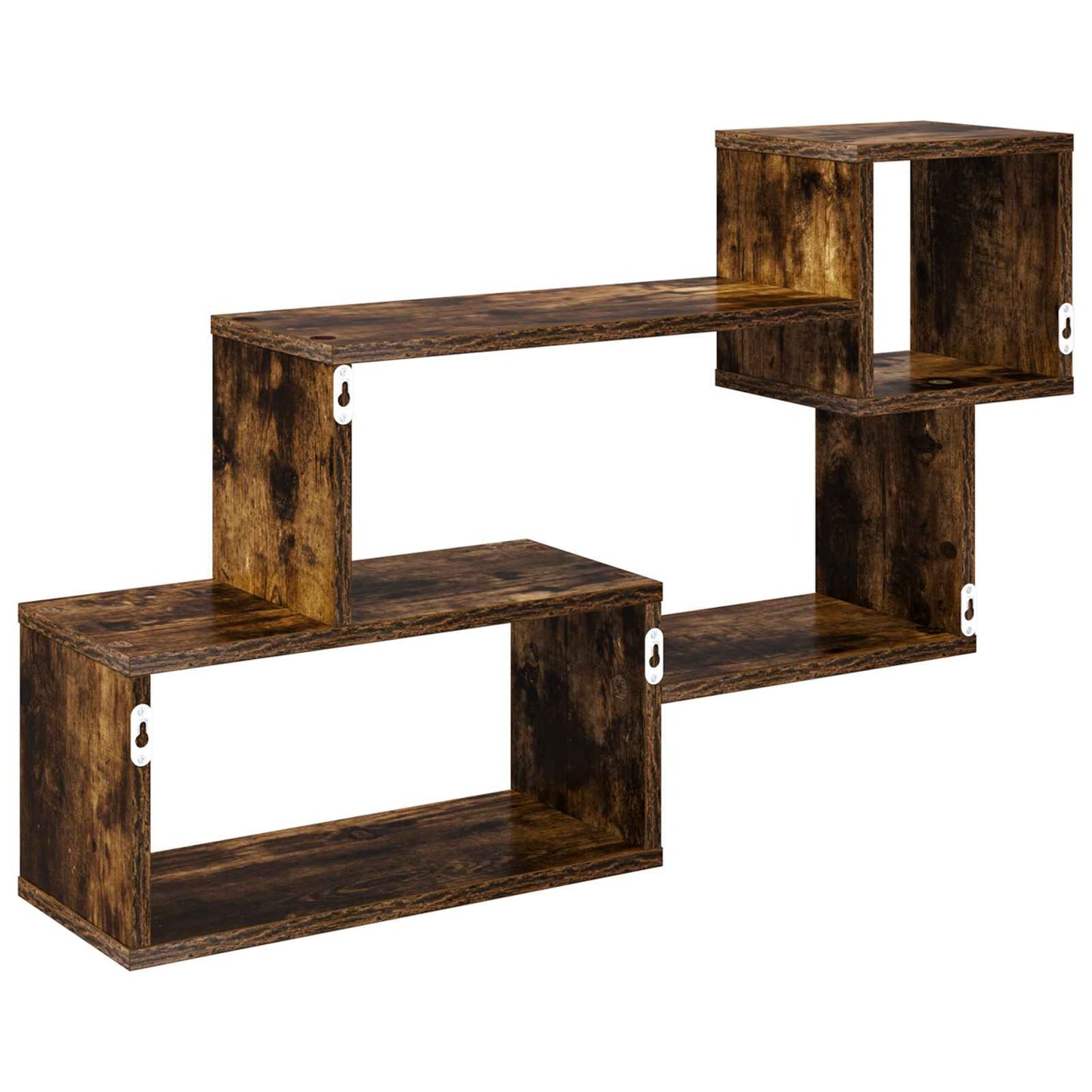 vidaXL Floating Shelf Wall-Mounted Brown 87 x 20 x 55 cm