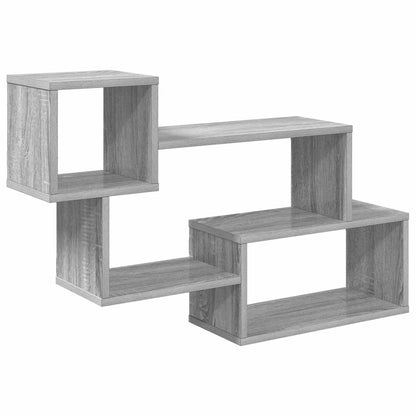 vidaXL Floating Shelf Wall-Mounted Grey 87 x 20 x 55 cm