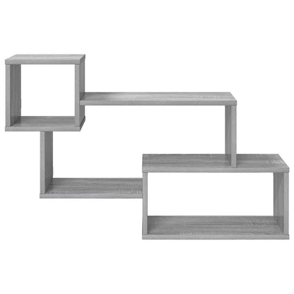 vidaXL Floating Shelf Wall-Mounted Grey 87 x 20 x 55 cm