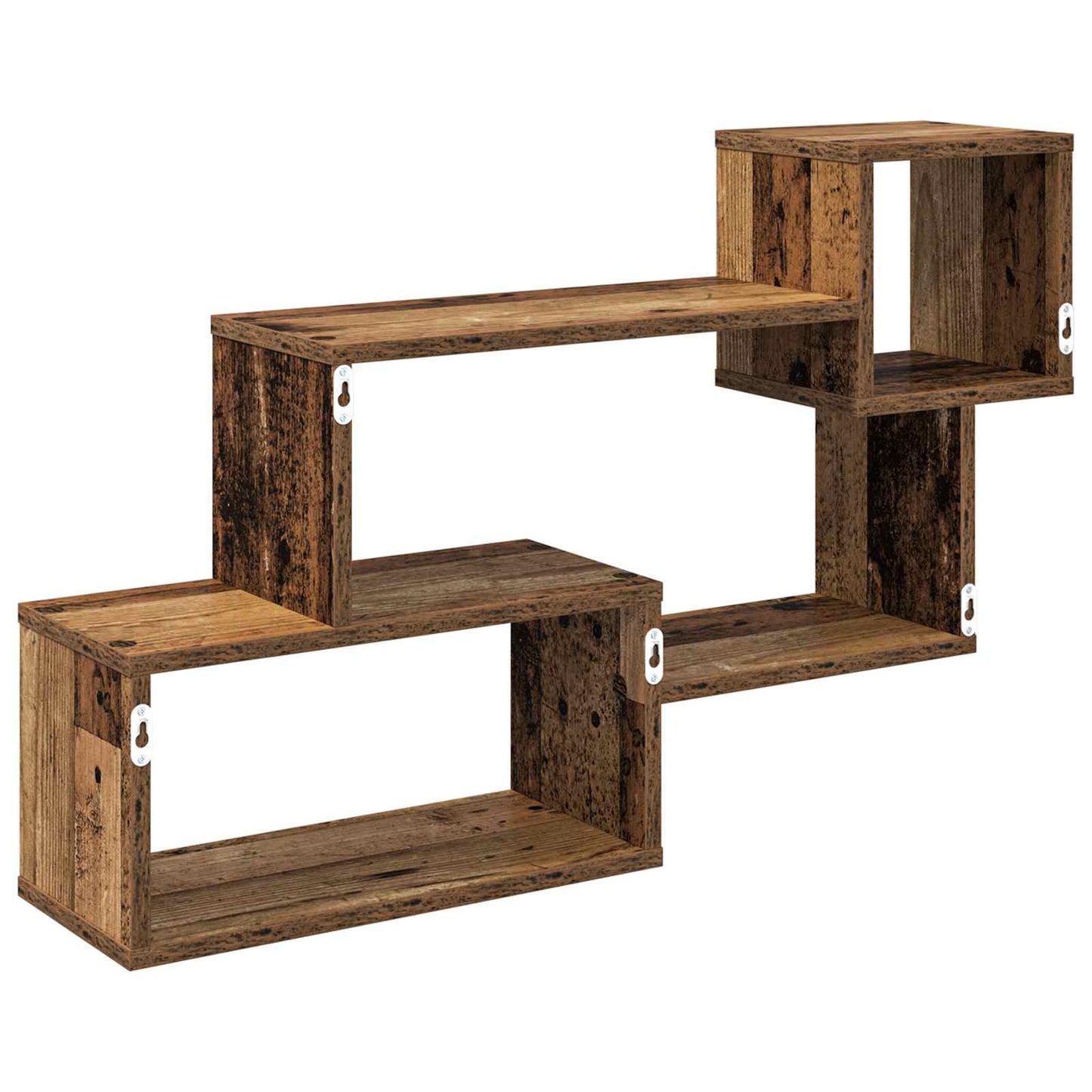 vidaXL Floating Shelf Wall-Mounted Brown 87 x 20 x 55 cm
