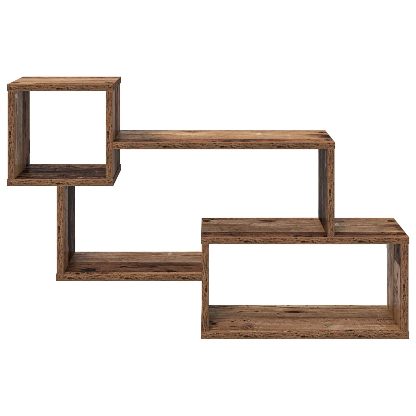 vidaXL Floating Shelf Wall-Mounted Brown 87 x 20 x 55 cm