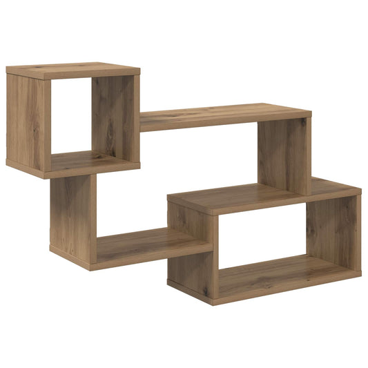vidaXL Floating Shelf Wall-Mounted Artisan Oak 87 x 20 x 55 cm