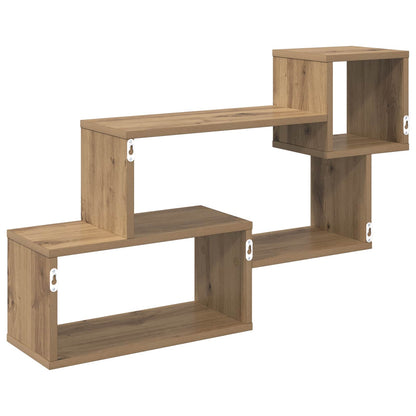 vidaXL Floating Shelf Wall-Mounted Brown 87 x 20 x 55 cm