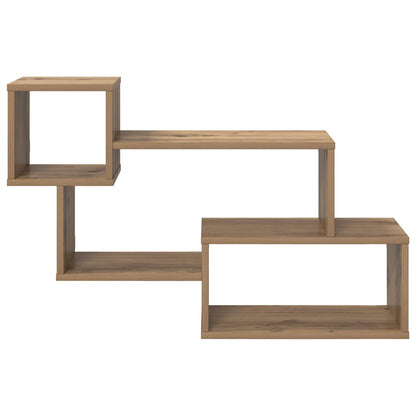 vidaXL Floating Shelf Wall-Mounted Brown 87 x 20 x 55 cm