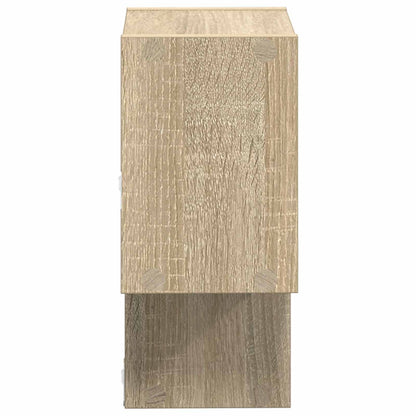 vidaXL Wall Shelf Wall-Mounted Brown 55 x 15 x 35 cm Engineered Wood