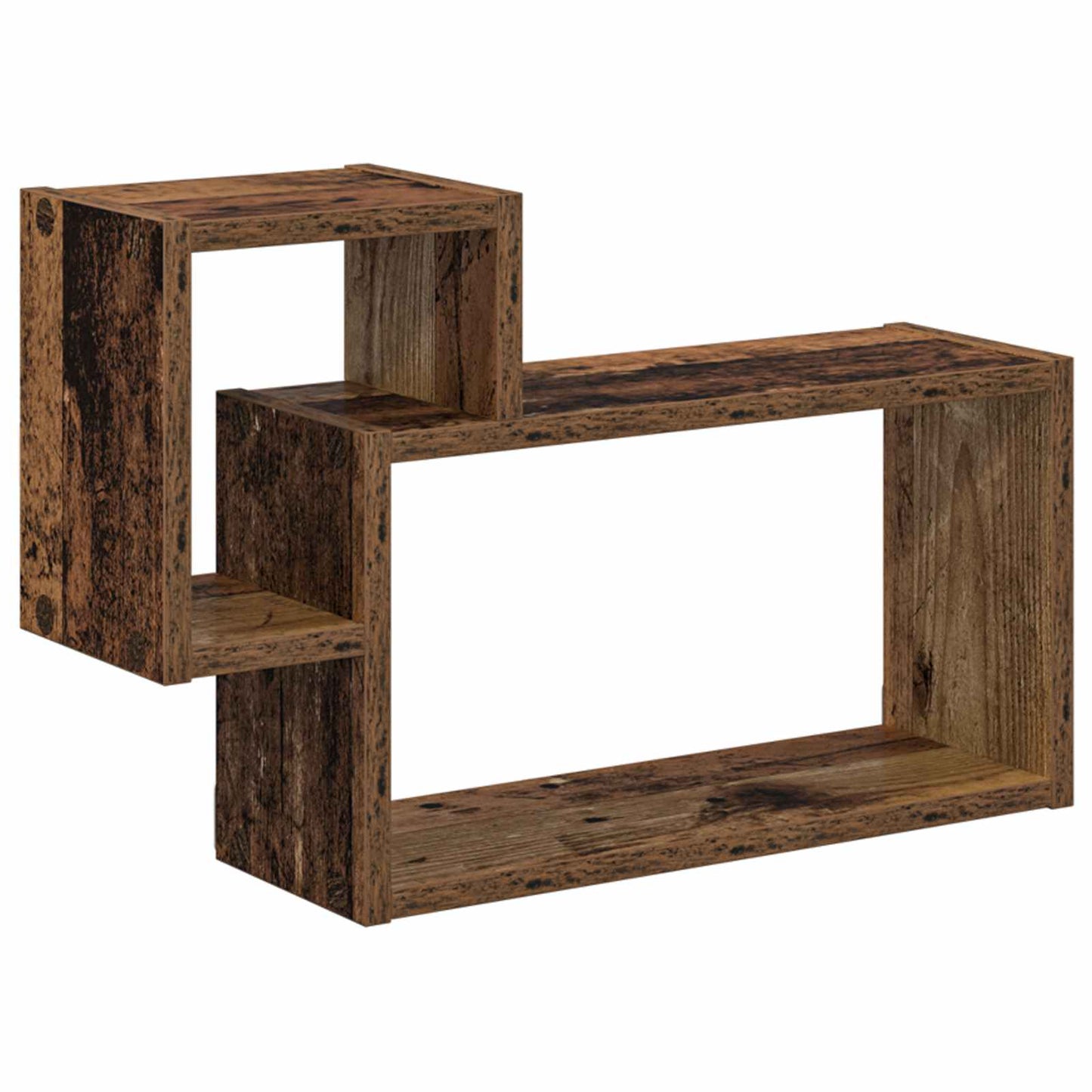 vidaXL Wall Shelf Wall-Mounted Brown 55 x 15 x 35 cm Engineered Wood