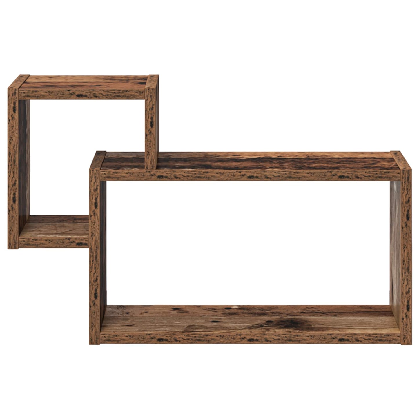 vidaXL Wall Shelf Wall-Mounted Brown 55 x 15 x 35 cm Engineered Wood