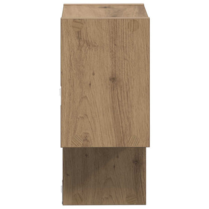 vidaXL Wall Shelf Wall-Mounted Brown 55 x 15 x 35 cm Engineered Wood