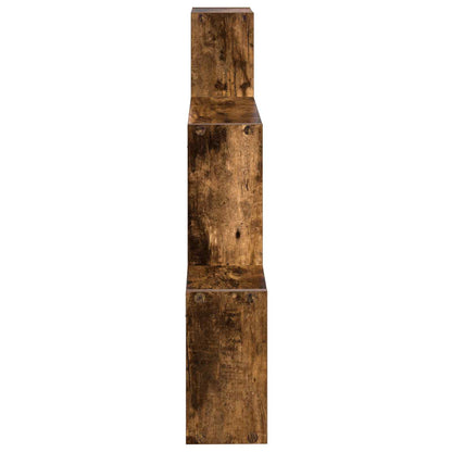 vidaXL Wall Shelf Wall-Mounted Brown 91.5 x 15 x 76 cm Engineered Wood