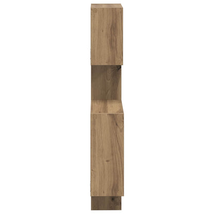 vidaXL Wall Cube Shelves Wall-Mounted Brown 64 x 13.5 x 91.5 cm