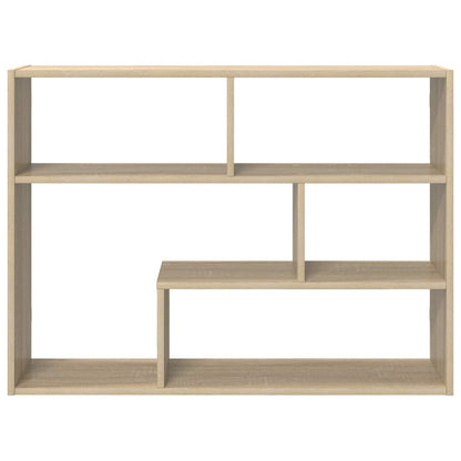 vidaXL Wall Shelf Wall-Mounted Brown 95 x 20 x 69.5 cm Engineered Wood