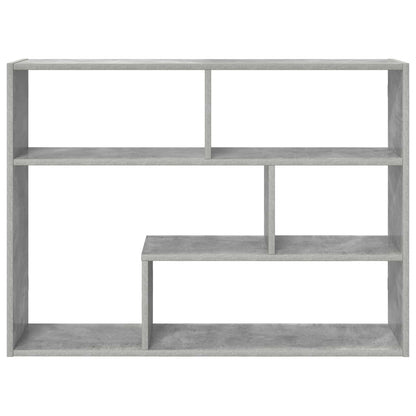 vidaXL Wall Shelf Wall-Mounted Grey 95 x 20 x 69.5 cm Engineered Wood