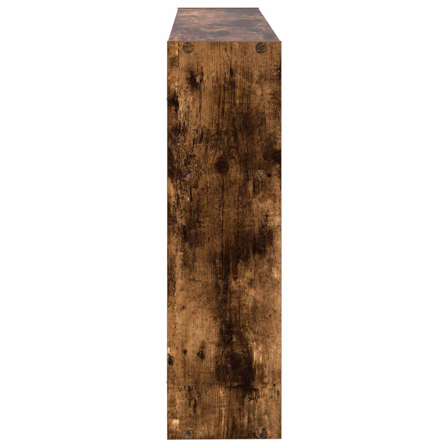 vidaXL Wall Shelf Wall-Mounted Brown 95 x 20 x 69.5 cm Engineered Wood