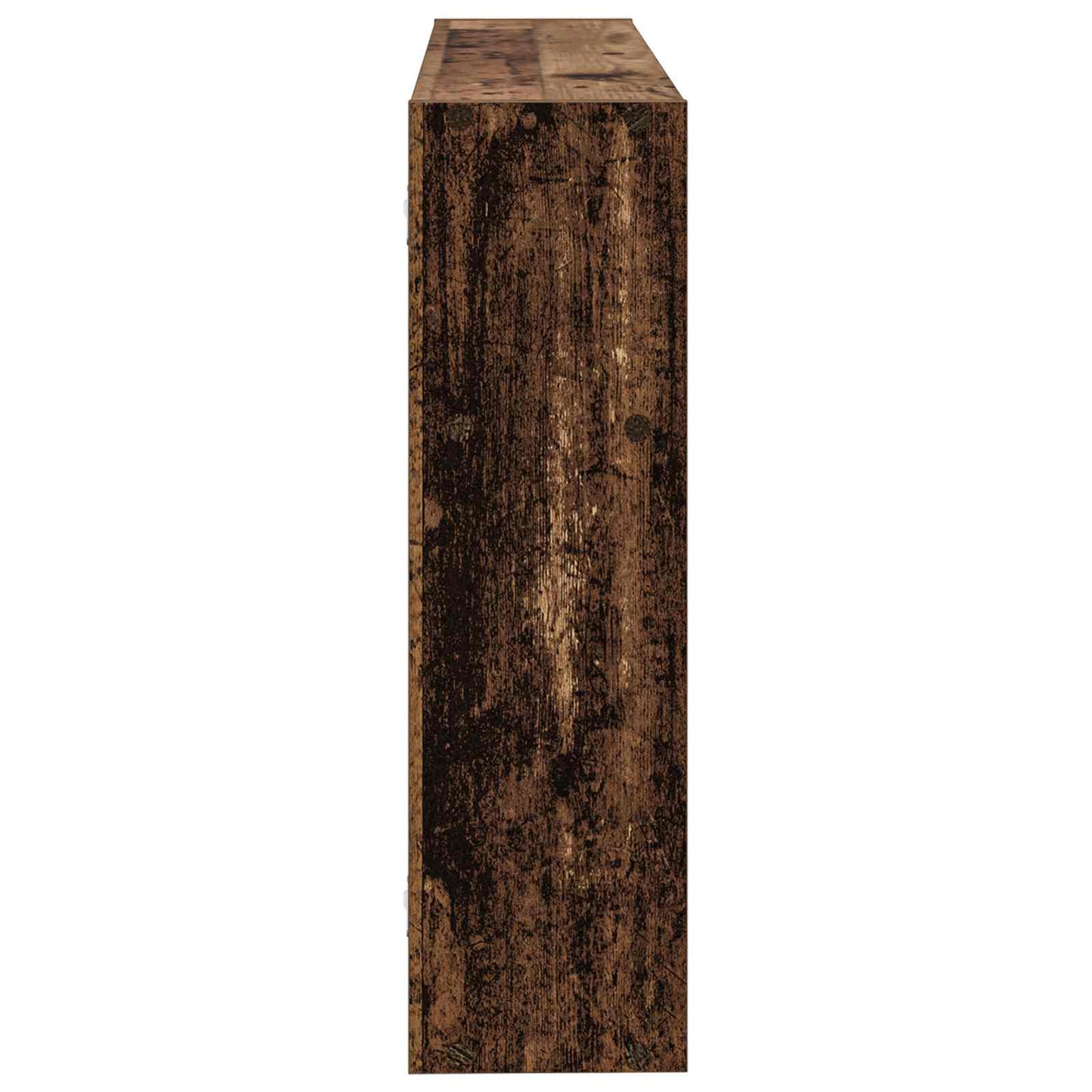 vidaXL Wall Shelf Wall-Mounted Brown 95 x 20 x 69.5 cm Engineered Wood