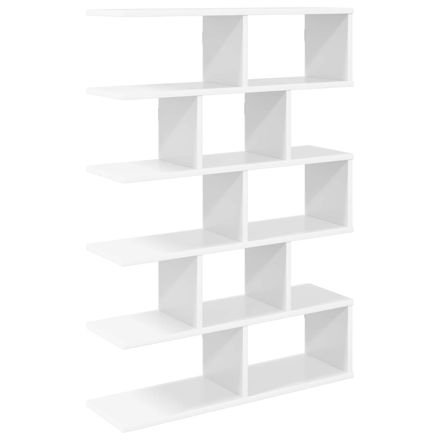 vidaXL Wall Shelf White 70 x 20 x 100 cm Engineered Wood