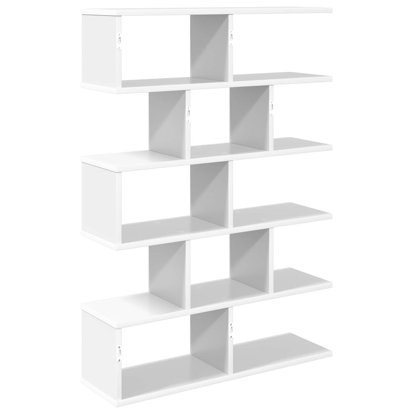 vidaXL Wall Shelf White 70 x 20 x 100 cm Engineered Wood