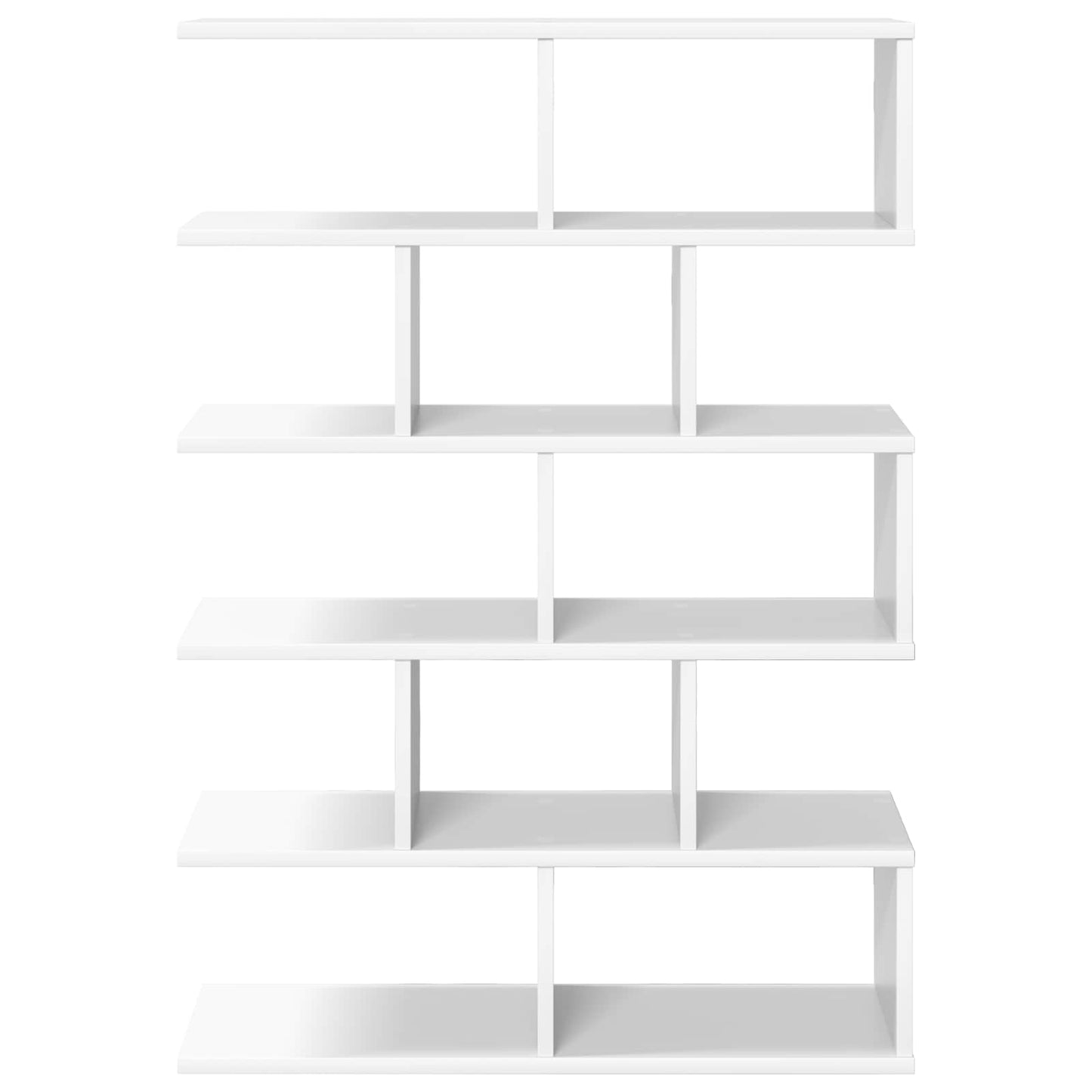 vidaXL Wall Shelf White 70 x 20 x 100 cm Engineered Wood