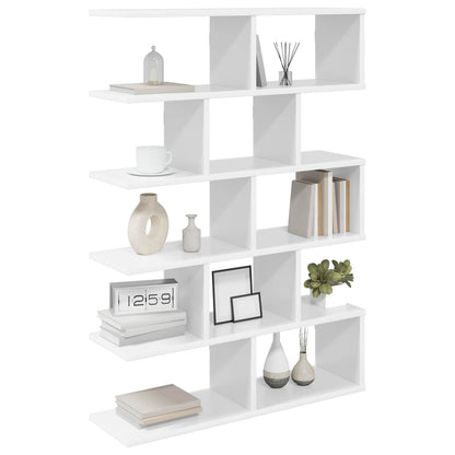 vidaXL Wall Shelf White 70 x 20 x 100 cm Engineered Wood