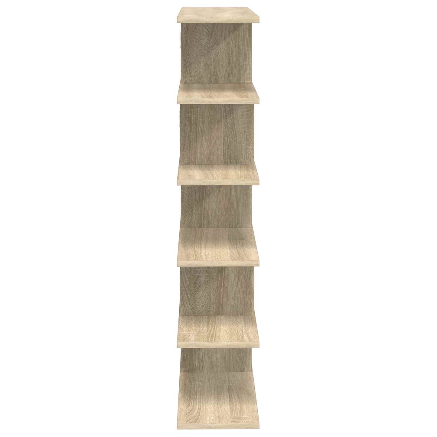 vidaXL Wall Shelf Sonoma Oak 70 x 20 x 100 cm Engineered Wood