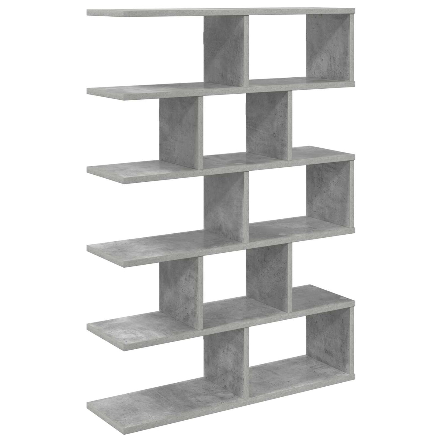 vidaXL Wall Shelf Concrete Grey 70 x 20 x 100 cm Engineered Wood