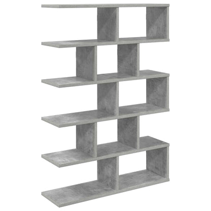 vidaXL Wall Shelf Concrete Grey 70 x 20 x 100 cm Engineered Wood